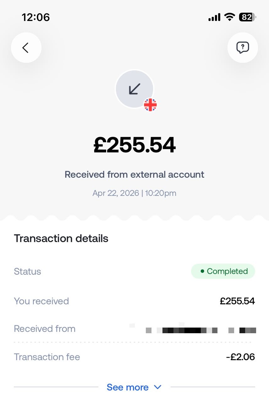Client result screenshot
