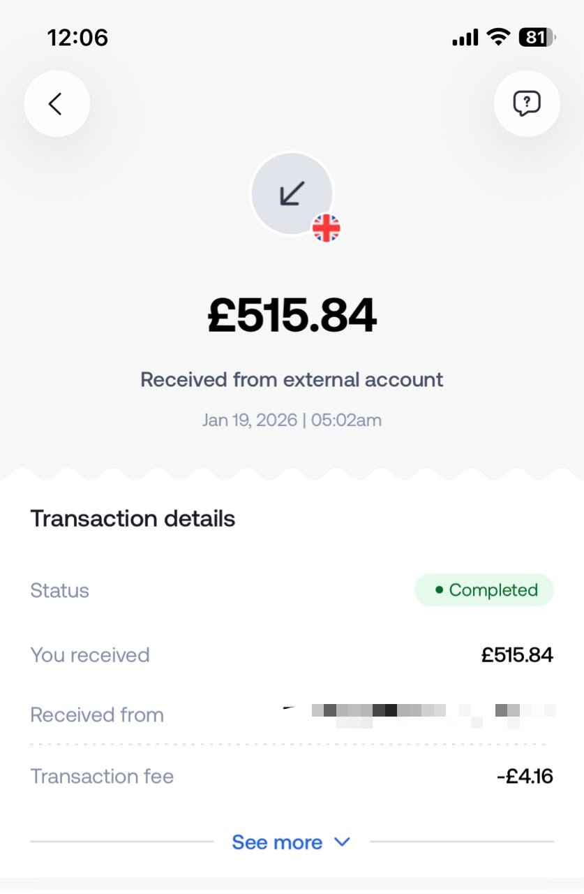 Revenue screenshot